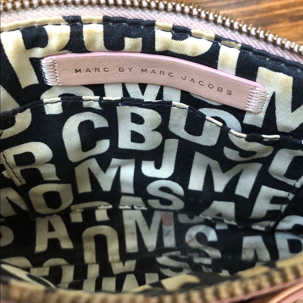 Marc by Marc Jacobs Crossbody Leather Pink Bag - Picture 4 of 6